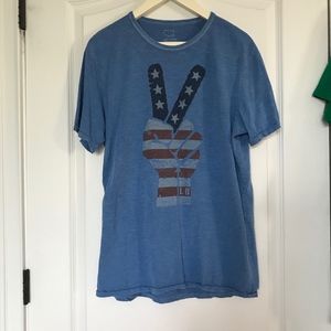 Lucky Brand Peace Sign T-Shirt